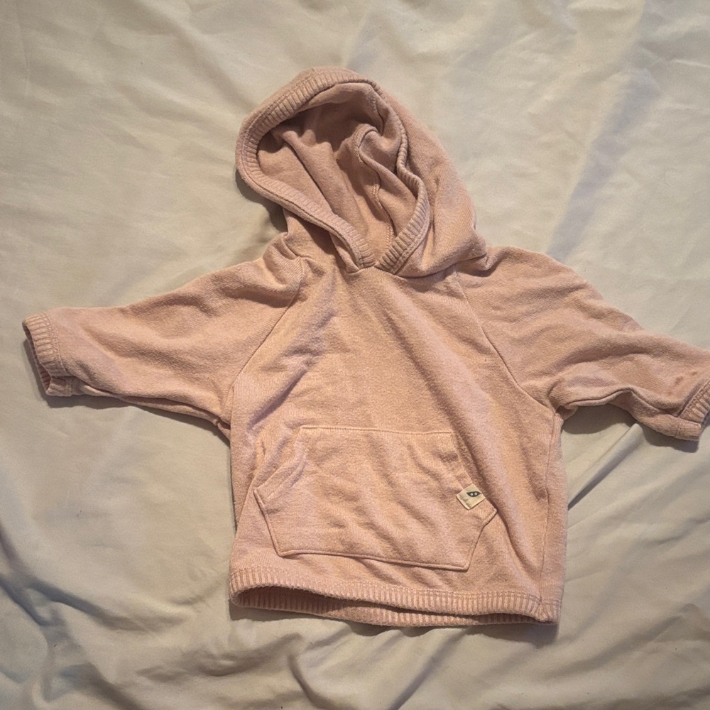 Soft Pink Kids Hoodie